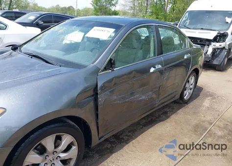 2008 Honda Accord 3.5 Ex-L z USA, uszkodzony, nr VIN 1HGCP36858A051394